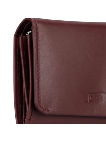 Jost Arva Geldbörse RFID Schutz Leder 12 cm in wine