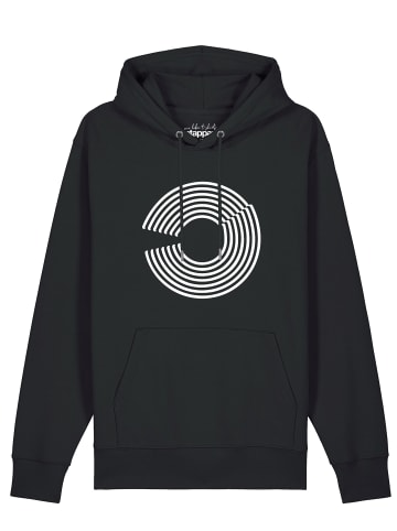 wat? Apparel Sweatshirt Abstract 01 in Schwarz