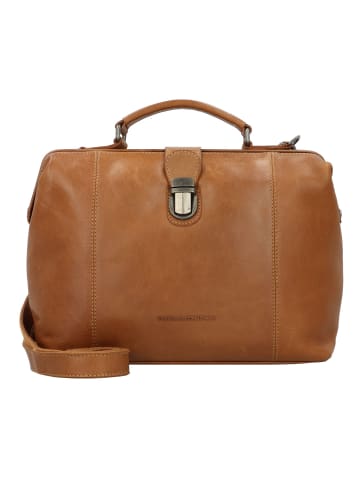 The Chesterfield Brand Wax Pull Up Doktorkoffer Leder 32 cm in cognac