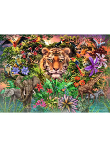 Ravensburger Ravensburger Puzzle 1.000 Teile Jungle Tiger in bunt
