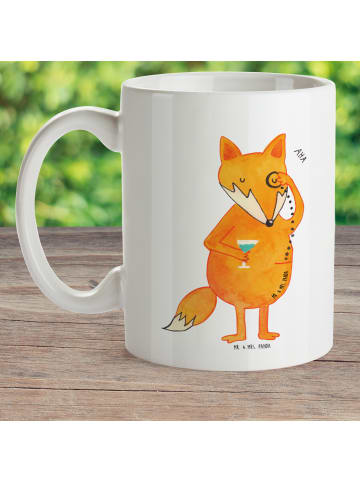 Mr. & Mrs. Panda Tasse Fuchs Lord ohne Spruch in Weiß