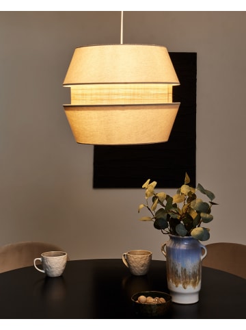 Beliani Pendelleuchten ATOYAC in Beige - (W) 42 x (H) 105 x (L) 42 cm