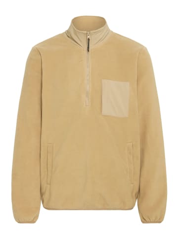 BLEND Fleecejacke BHBROOKS Sweatshirt halfzipp in Braun