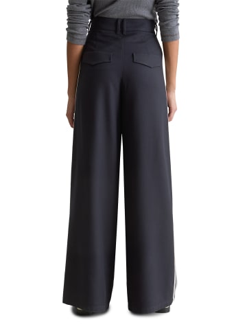 Marc O'Polo DENIM Twill-Bundfaltenhose relaxed in Blue Depths