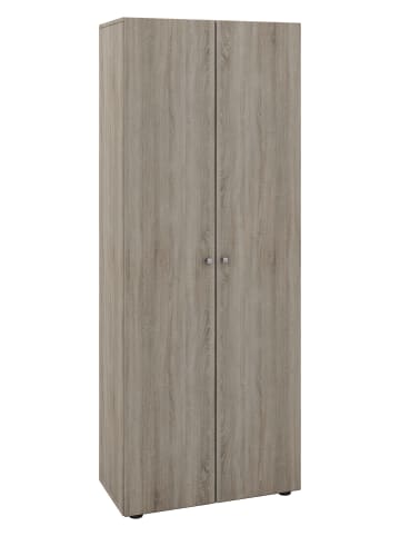 VCM  Holz Besenschrank Staubsauger Putzschrank Vandol in Sonoma-Eiche (Sägerau)