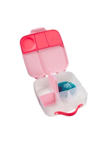 B. Box Brotdose 2000 ml - Lunchbox mit Fächern für Kinder und Erwachsene in Rosa