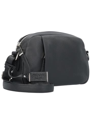 PICARD Pure Umhängetasche Leder 21 cm in schwarz