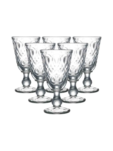 La Rochere 6er Set Weingläser Lyonnais in Transparent 230 ml in transparent