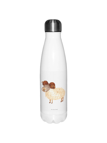 Mr. & Mrs. Panda Thermosflasche Sternzeichen Widder ohne Spruch in Weiß