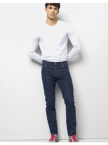 Meyer Jeanshose M5 Five Pocket in dunkelblau