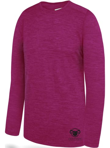 Normani Outdoor Sports Kinder Merino Langarm Broome in Fuchsia