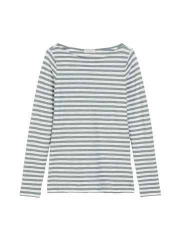 Marc O'Polo Ringel-Longsleeve regular in multi/ slate blue