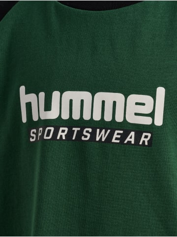Hummel Hummel T-Shirt Hmljr Logo Multisport Kinder in DARK GREEN