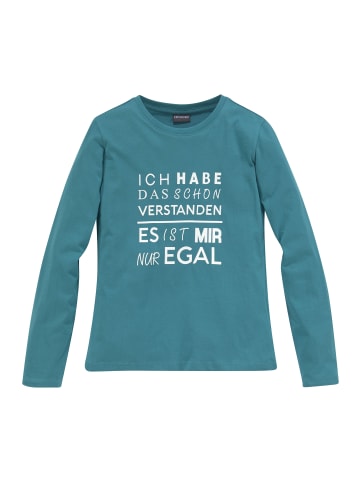 Kidsworld Langarmshirt in petrol