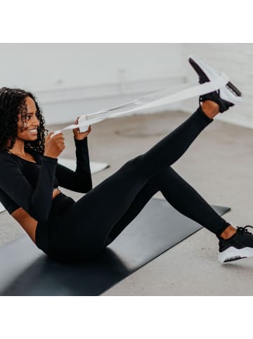 YEAZ FEEL Fitness- und Yoga-Band in weiß