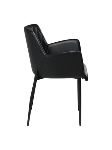 ebuy24 Esszimmerstuhl Rombo Schwarz 2er Set