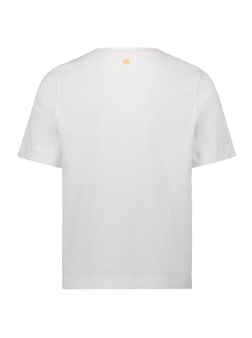 CARTOON Kurzarm-Shirt mit Rundhalsausschnitt in Patch Cream/Rosé