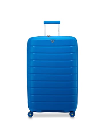 Roncato B-Flying Move 4 Rollen Trolley 78 cm mit Dehnfalte in blue