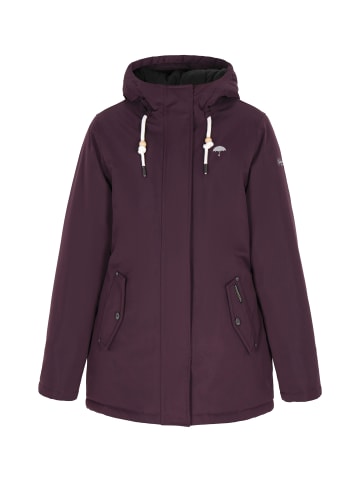 Schmuddelwedda Damen Winterjacke in Dunkelviolett