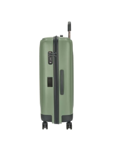 Zero Halliburton Edge Light - 4-Rollen-Trolley 78 cm (sage) in sage
