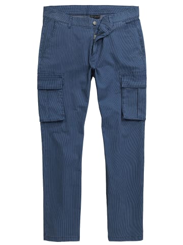 Boston Park Cargohose lang in jeansblau