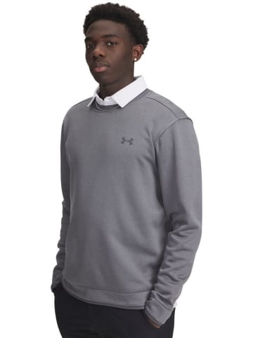 Under Armour Fleecejacke/Fleecepullover "Sweater Fleece Crew" in Grau