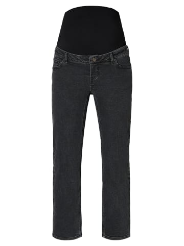 Noppies Straight Umstandsjeans Hawa in Grey Denim