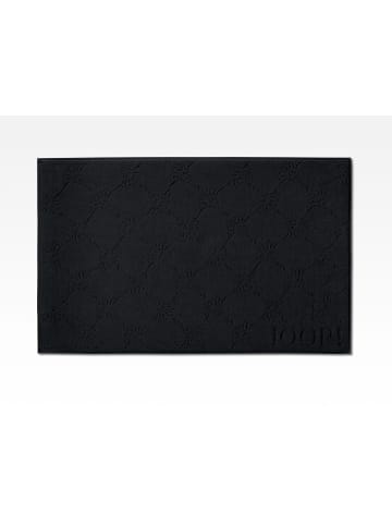 JOOP! JOOP! UNI CORNFLOWER Badematte 50x80 cm, Schwarz