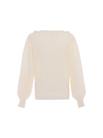 faina Sweater in WOLLWEISS