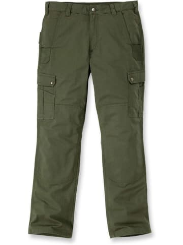 CARHARTT  Cargohose "Relaxed Ripstop 105461" in Grün