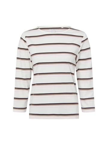 Marie Lund Shirt in ecru schoko - 0002