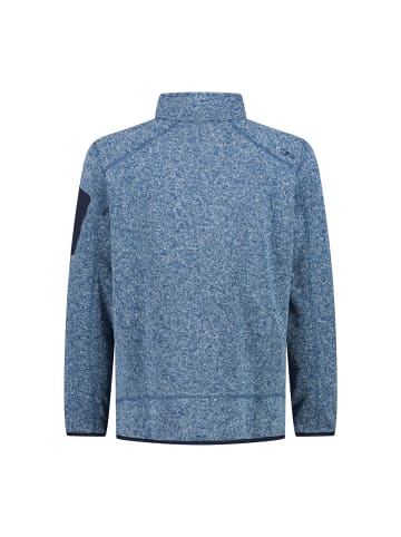 Campagnolo Midlayer KNITTED MELANGE in OCEAN-BIANCO