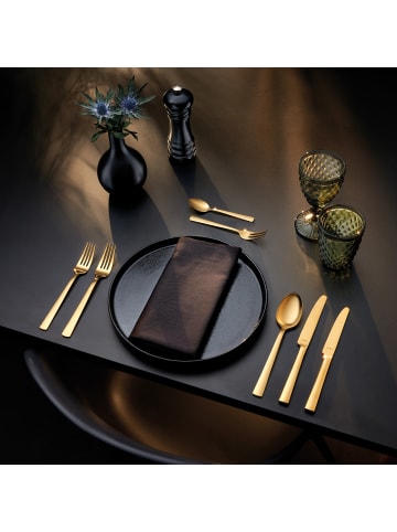 Amefa 24-tlg. Besteckset VENTURA in gold matt