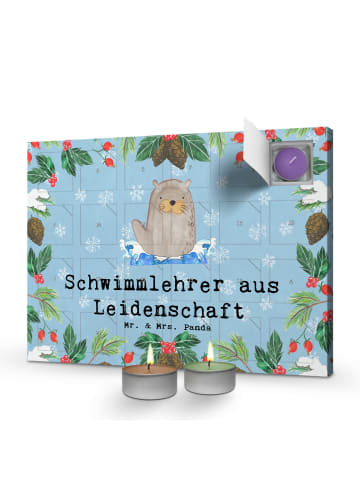 Mr. & Mrs. Panda Adventskalender Schwimmlehrer Leidenschaft mit ... in Eisblau