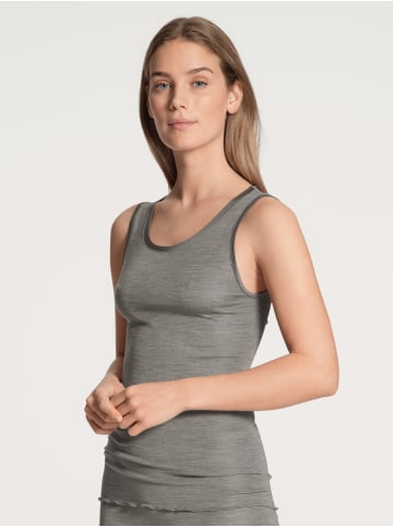 Calida Tank-Top in platin melé_