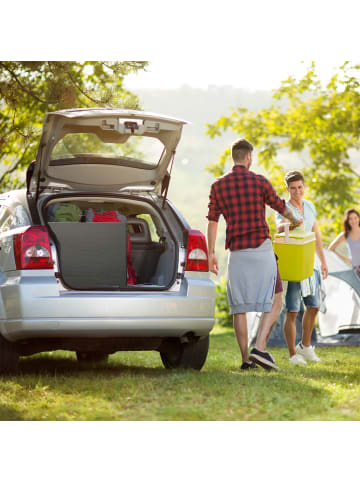 relaxdays Gartentisch in Weiß - (B)120 x (H)74 x (T)60 cm