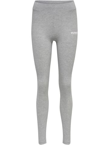 Hummel Hummel Leggings Hmllegacy Damen Dehnbarem in GREY MELANGE