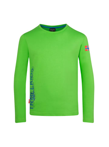 Trollkids Longsleeve Stavanger XT in fresh green