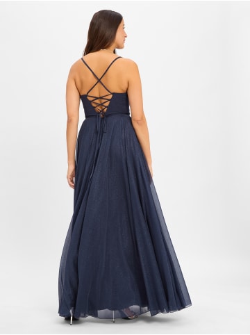Marie Lund Abendkleid in marine - 0002