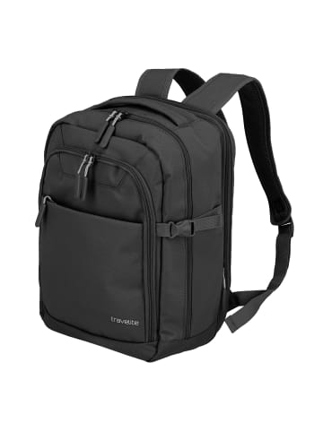 travelite Kick Off Business-Rucksack 40 cm Laptopfach in schwarz