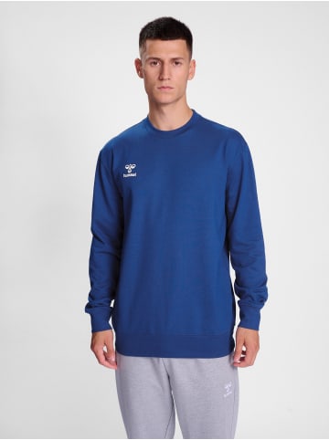 Hummel Sweatshirt Hmlgo Erwachsene in TRUE BLUE