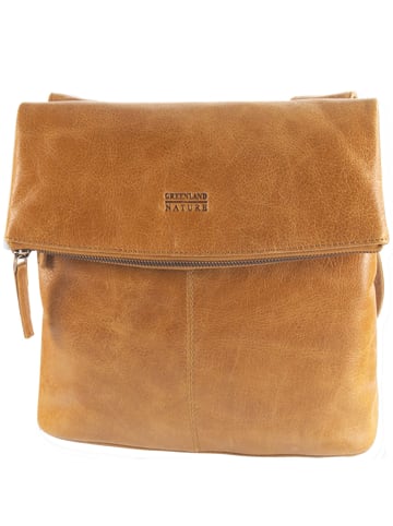 Greenland Nature Light Flap Bag Leder 28 cm in braun