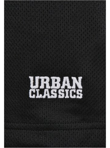 Urban Classics Mesh-Shorts in black