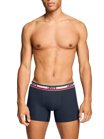 Levi´s Boxershorts LEVIS MEN REPEAT SPW LOGO BOXER BRIEF 6P in Navy / Blue