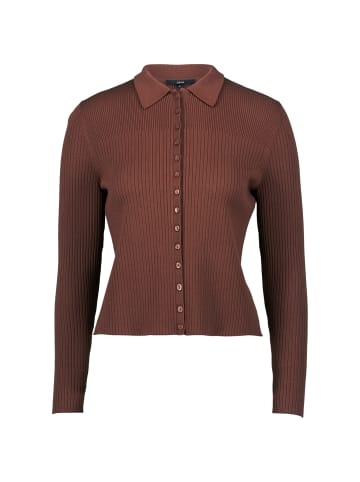 Zero  Strickjacke mit Knopfleiste in Cappuccino