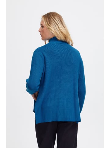 ICHI Strickpullover IHBOSTON Loose fit in Indigo Bunting