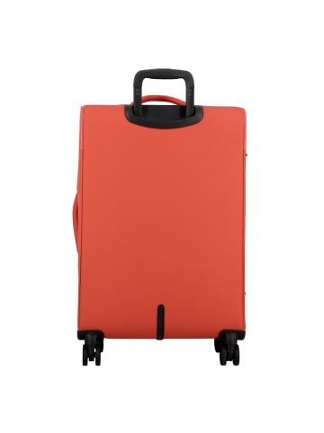 Jump Monthélys 4 Rollen Trolley 67 cm mit Dehnfalte in coral