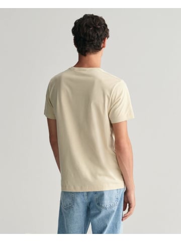 Gant T-Shirt in silky beige