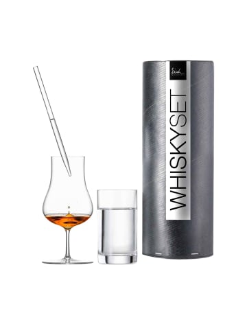 Eisch 3er Set Whiskyset Gentleman in transparent