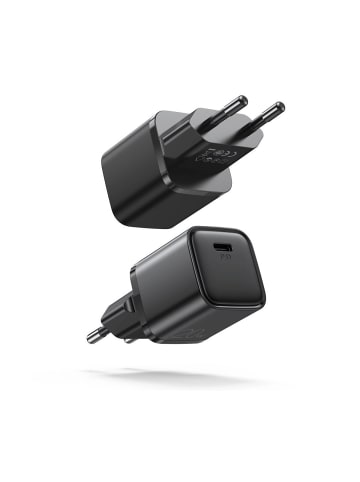 COFI 1453 USB Typ C Ladegerät 20W Power Delivery Quick Charge 3.0 AFC schwarz in Schwarz